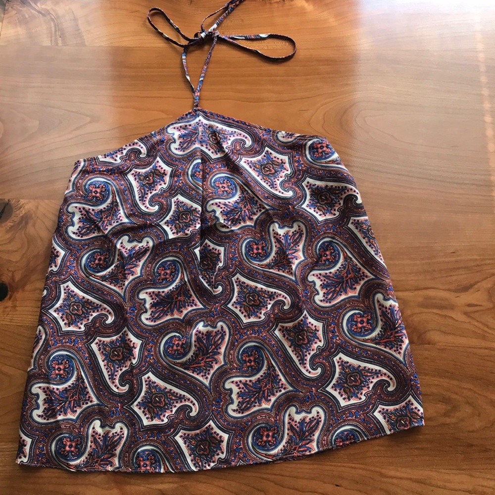 Theory silk halter